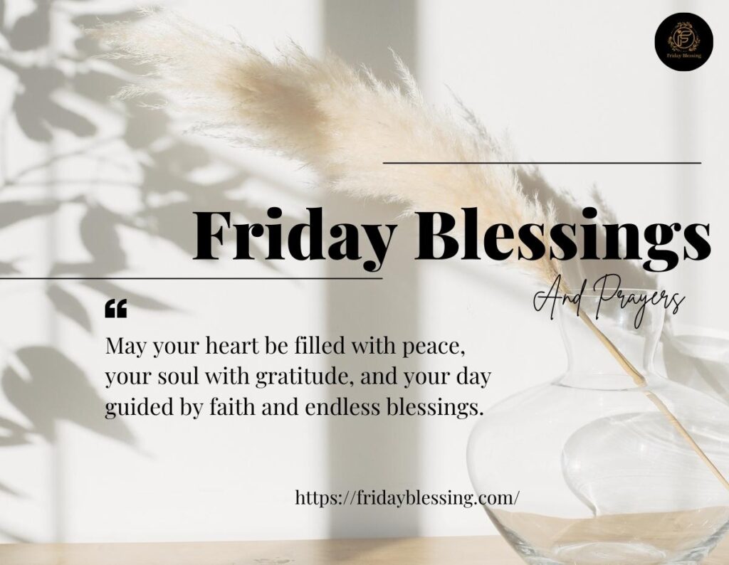 Friday Blessings And Prayers