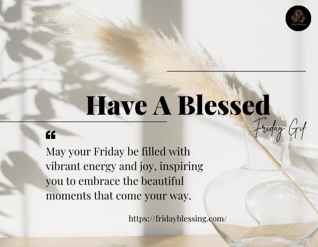 Have A Blessed Friday Gif