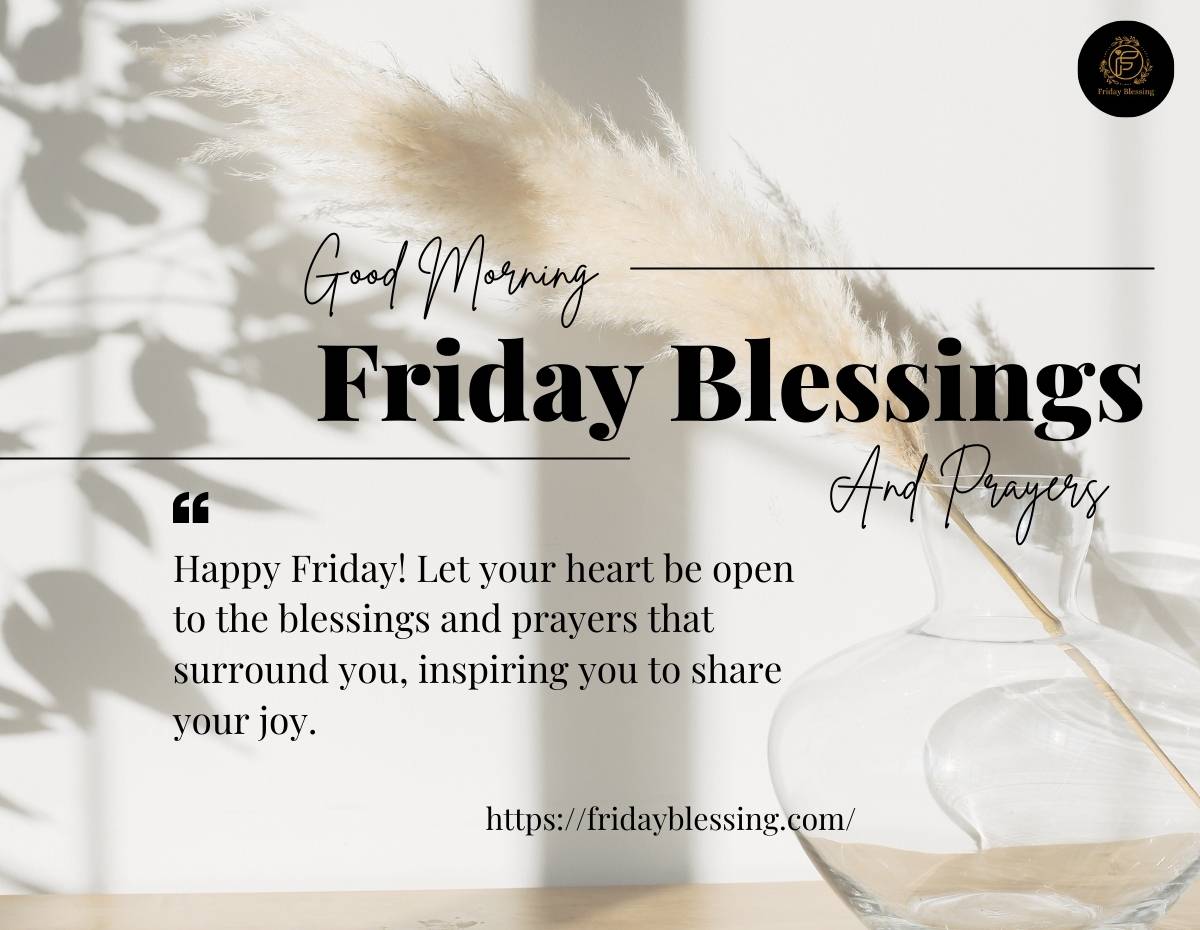 Good Morning Friday Blessings And Prayers