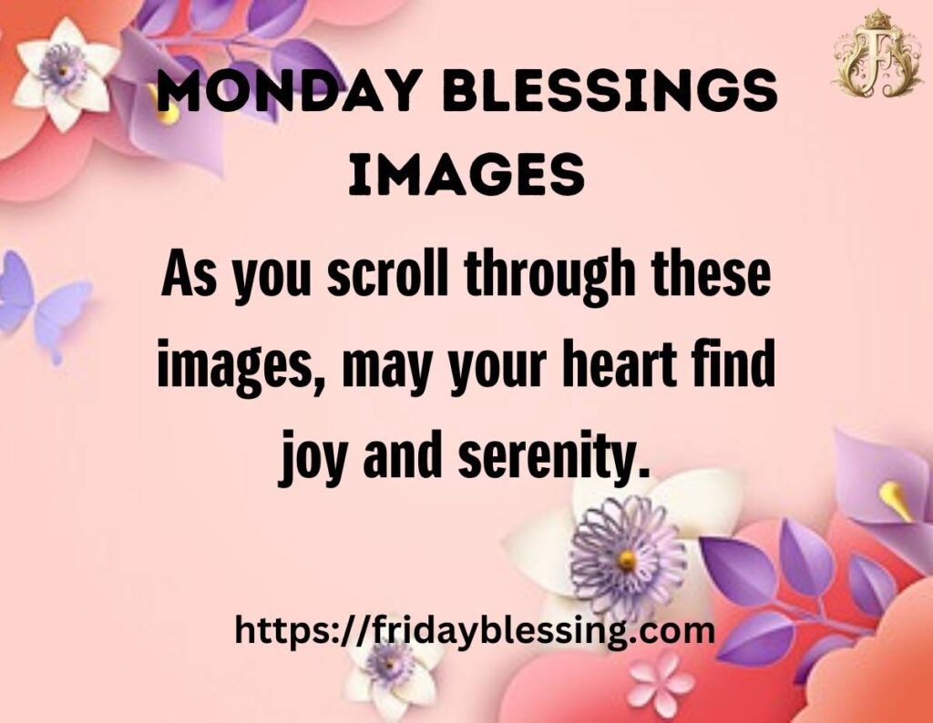 Monday Blessings Images